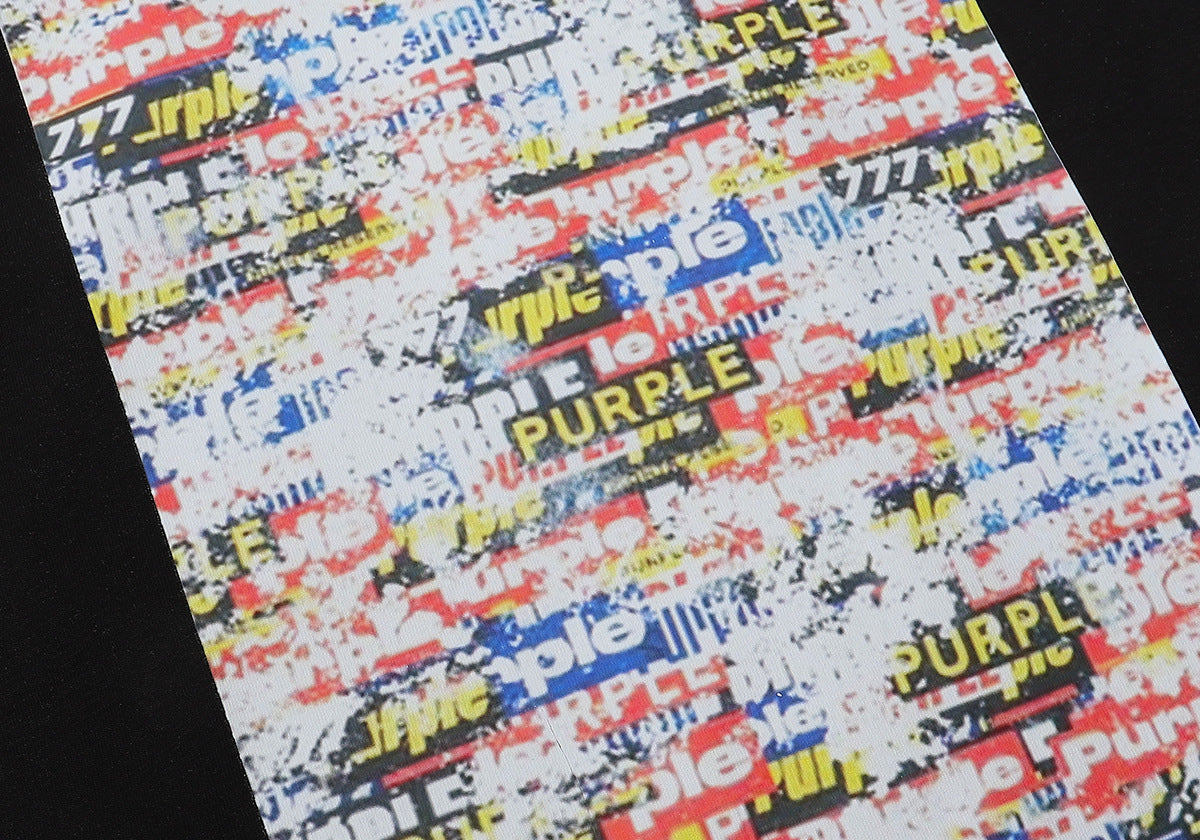 PURPLE  fashion T-shirt