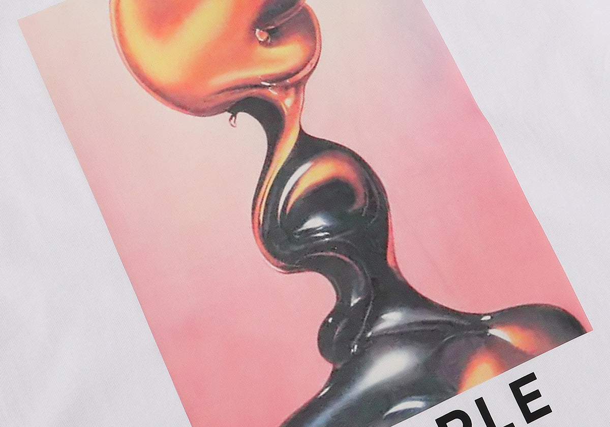 PURPLE  fashion T-shirt