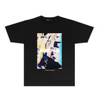 PURPLE  fashion T-shirt