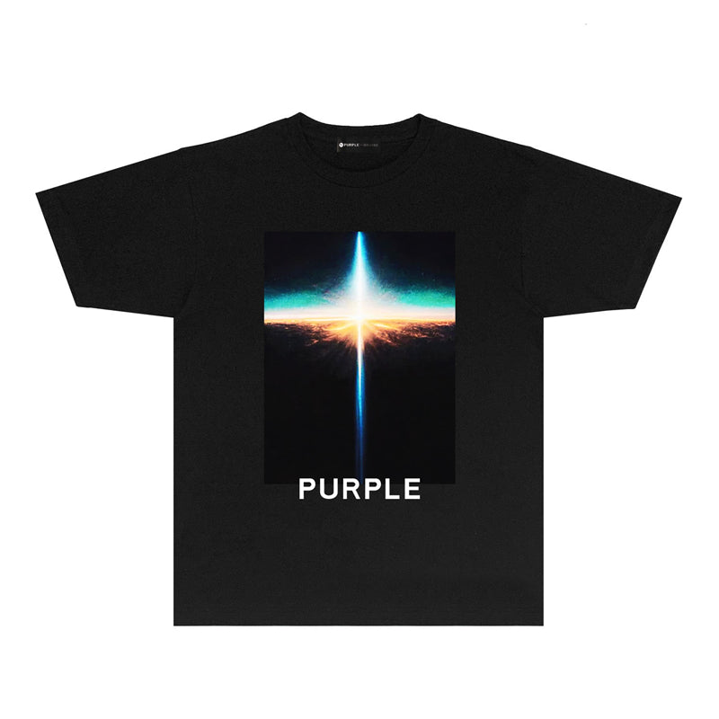 PURPLE  fashion T-shirt