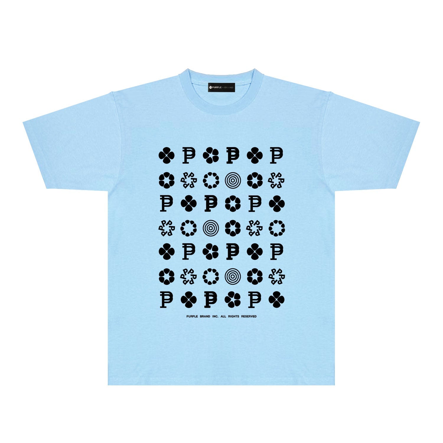 PURPLE  fashion T-shirt